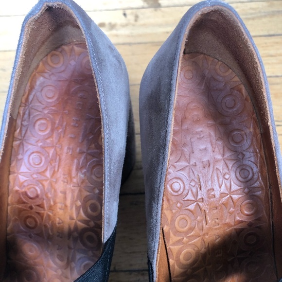 Chie Mihara Seiko Suede Mary Jane Heels 37.5 - Picture 16 of 16